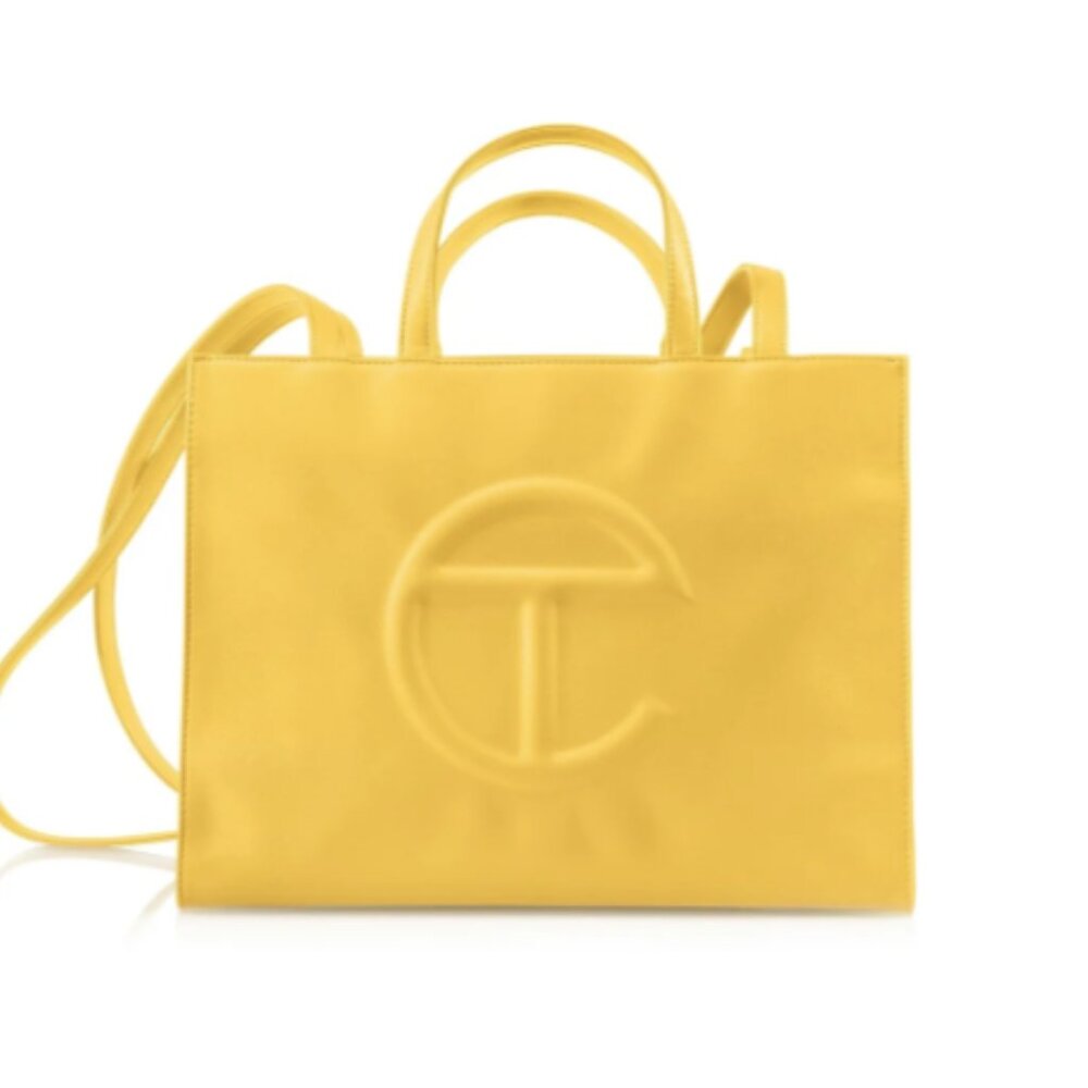 Telfar Mustard Shopping Bag - Picture 4 of 5